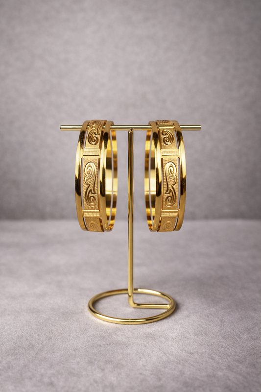 Micro Gold Plated Bangles