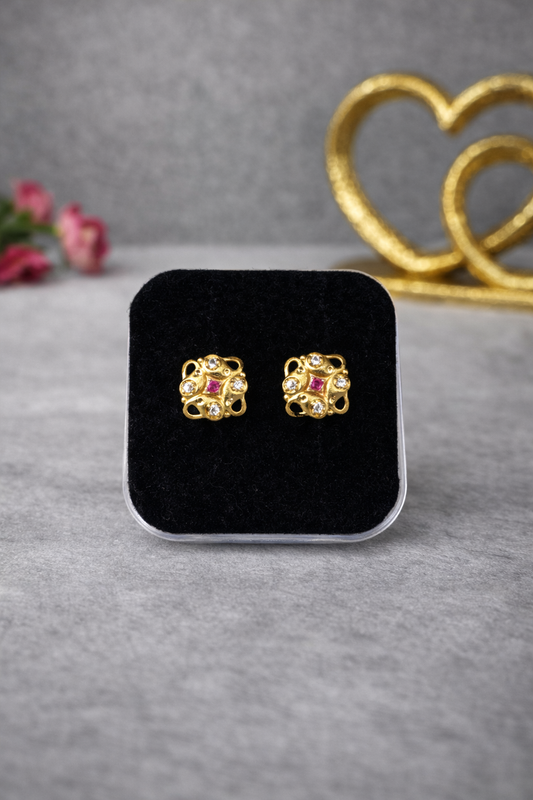 Micro Gold Plated Earring