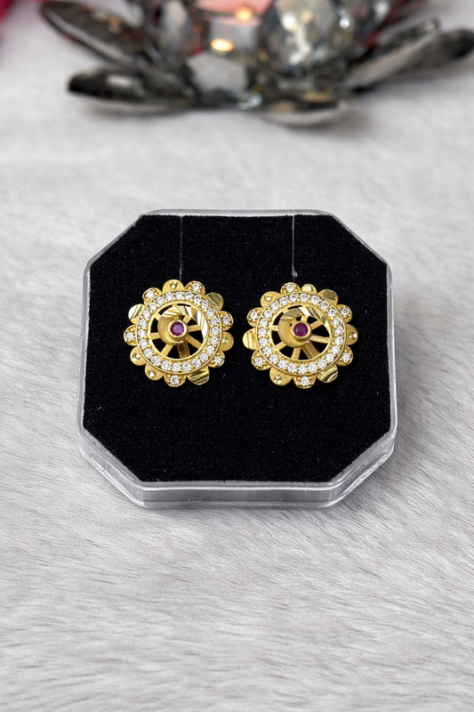 Micro Gold Plated Earring