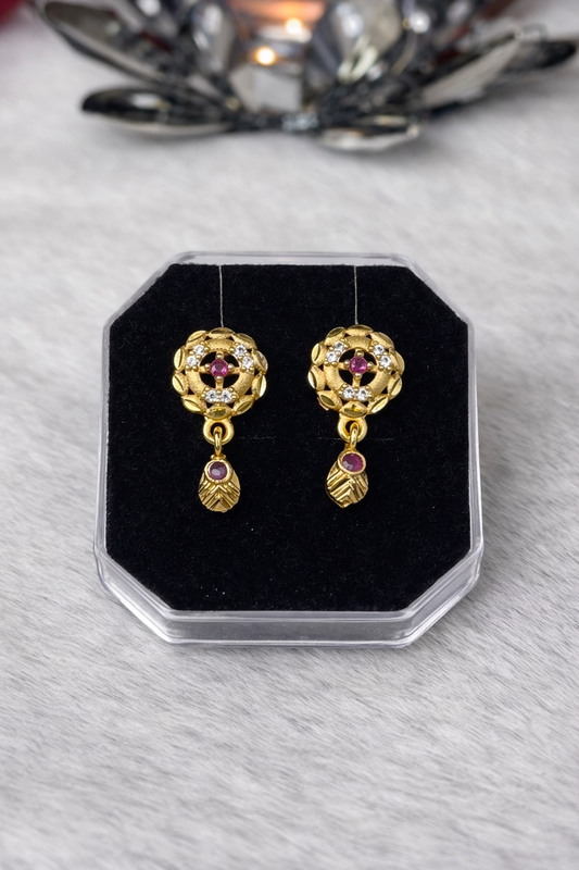 Micro Gold Plated Earring