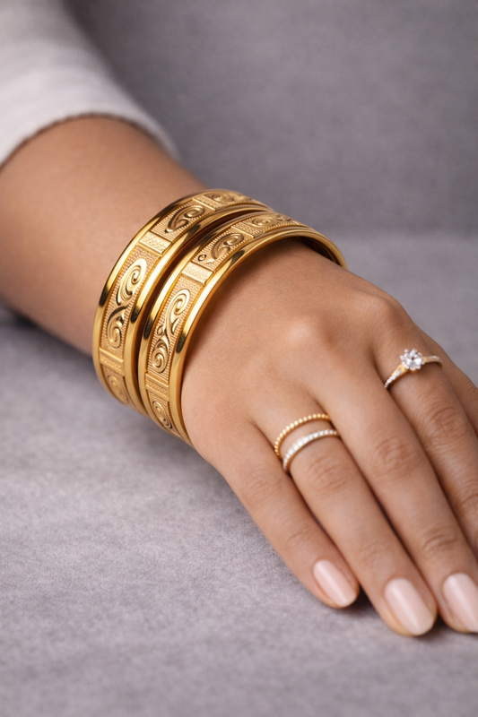 Micro Gold Plated Bangles