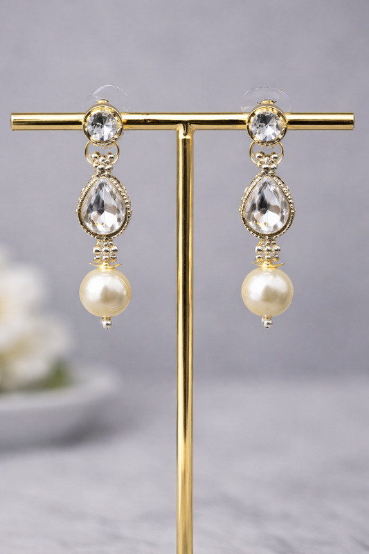 Multi-Color Pearl Kundan Jewellery Set