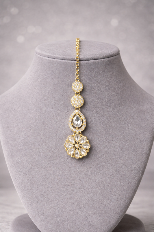 Premium Choker Necklace Set with Earrings